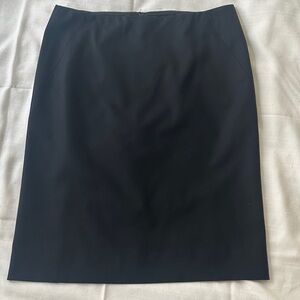 J. Crew Classic Black Pencil Skirt